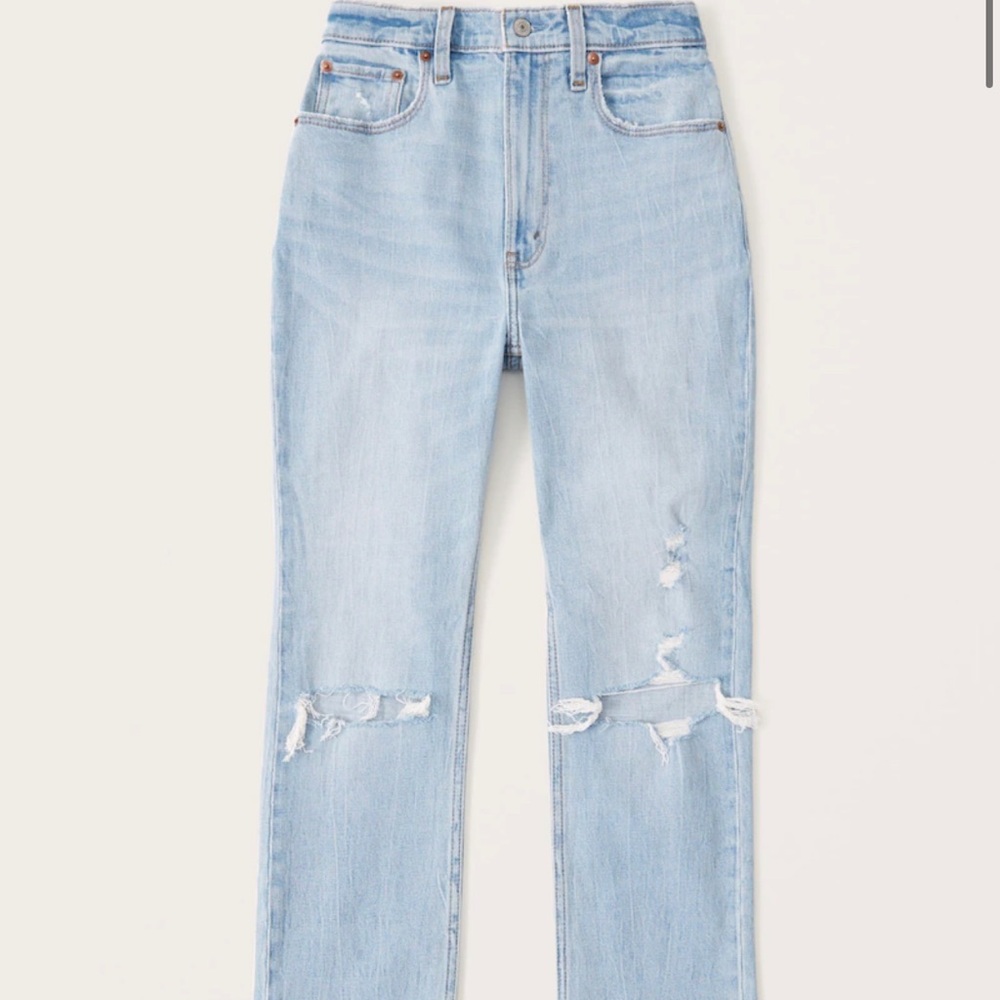 Abercrombie love ultra high rise jeans